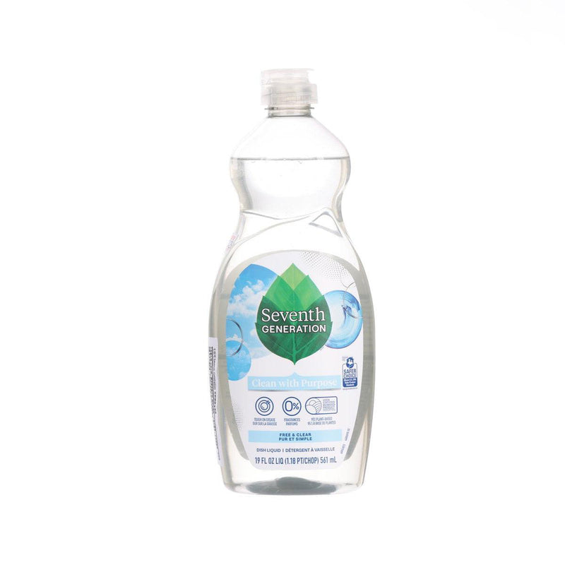 SEVENTH GENERATION Dish Liquid - Free & Clear  (561mL)