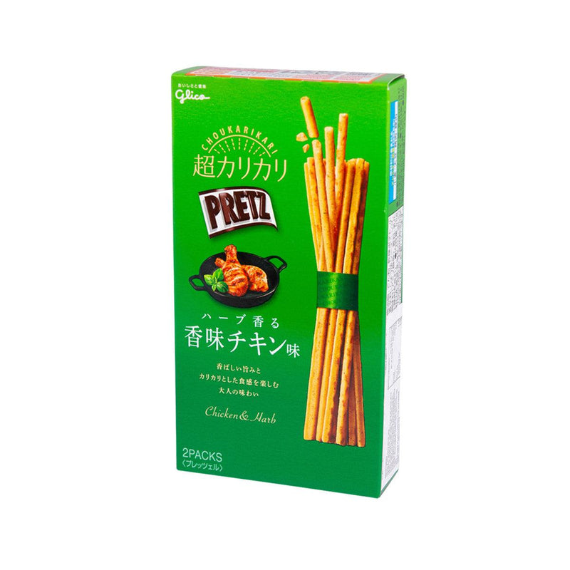 GLICO Pretz Super Crispy Biscuit Stick - Chicken & Herb  (55g)