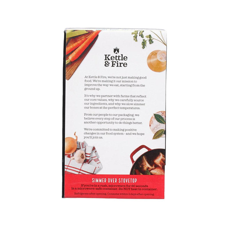 KETTLE & FIRE Grass-Fed Beef Bone Broth  (479g)