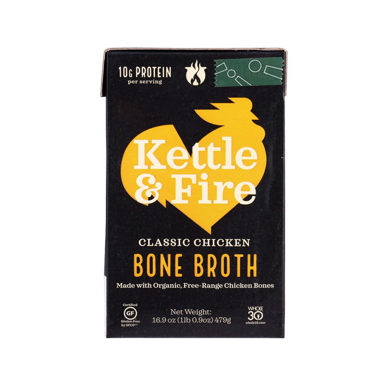 KETTLE & FIRE Classic Chicken Bone Broth  (479g)