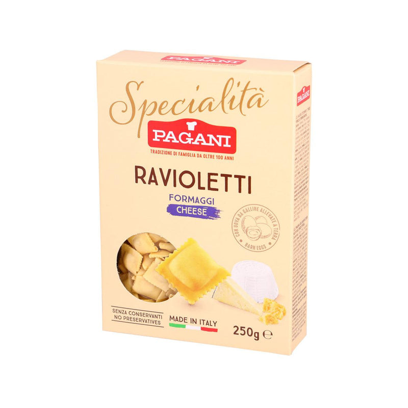 PAGANI Ravioletti with Cheese  (250g)