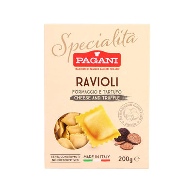 Pagani Cheese & Truffle Ravioli, 200g – Gourmet