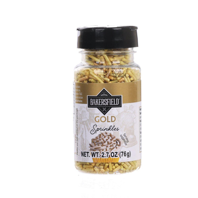 BAKERSFIELD Sprinkles - Gold  (76g)