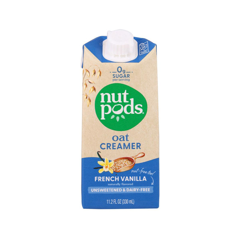 NUTPODS Unsweetened & Dairy-Free Oat Coffee Creamer - Frech Vanilla  (330mL)