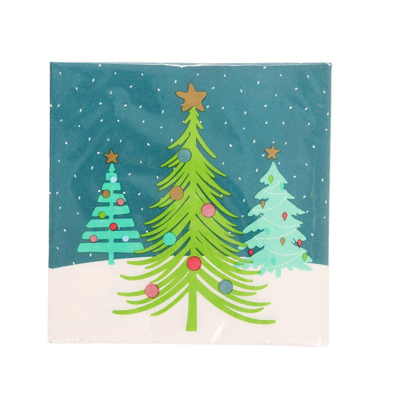 CREATIVE CONVERTING Xmas Luncheon Napkin - Holiday Cheer  (16pcs)