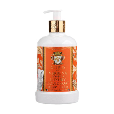 SAPONIFICIO ARTIGIANALE FIORENTINO LIQUID SOAP (CITRUS & VERBENA) (500mL) - LOG-ON