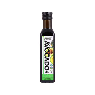 AVOHASS Organic Avocado Oil, 250mL – Extra Virgin, Keto