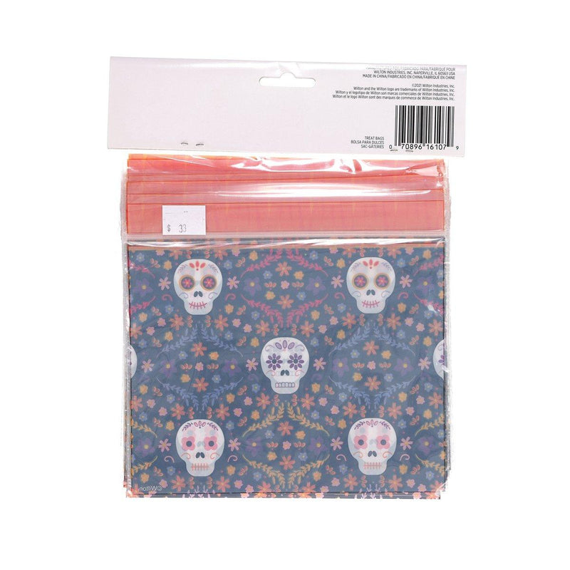 WILTON Halloween Treat Bag - Day of the Dead