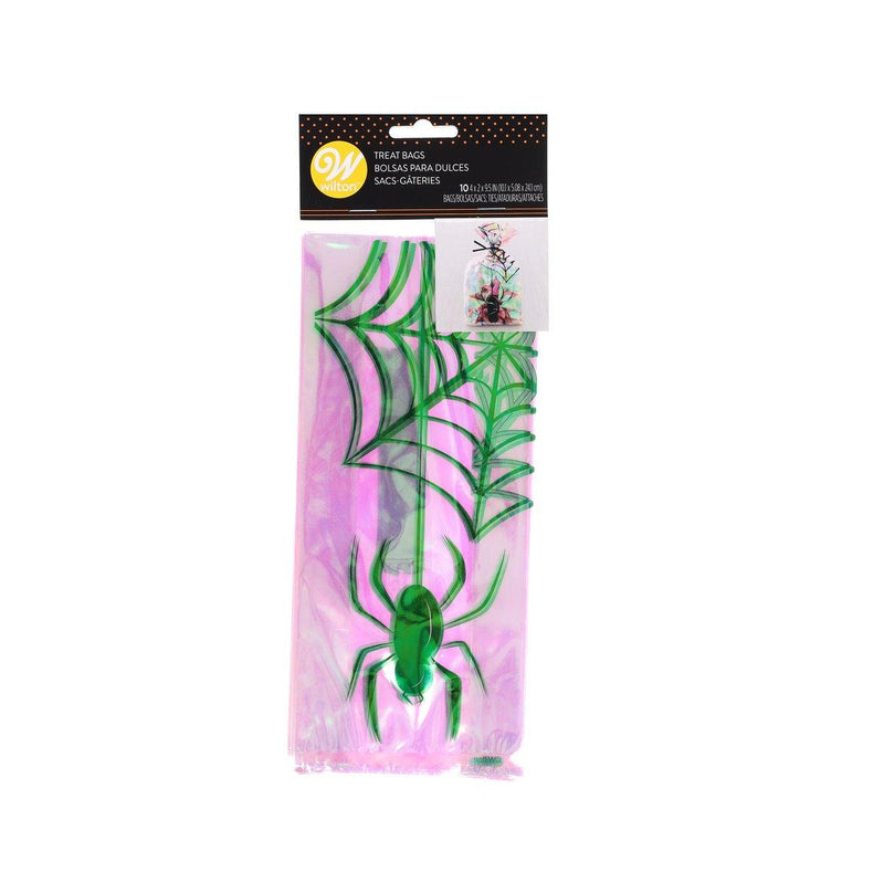 WILTON Halloween Treat Bag - Spider Webs