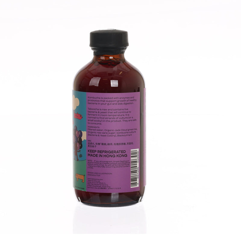 TABOOCHA Blackcurrant Green Tea Kombucha  (250mL)