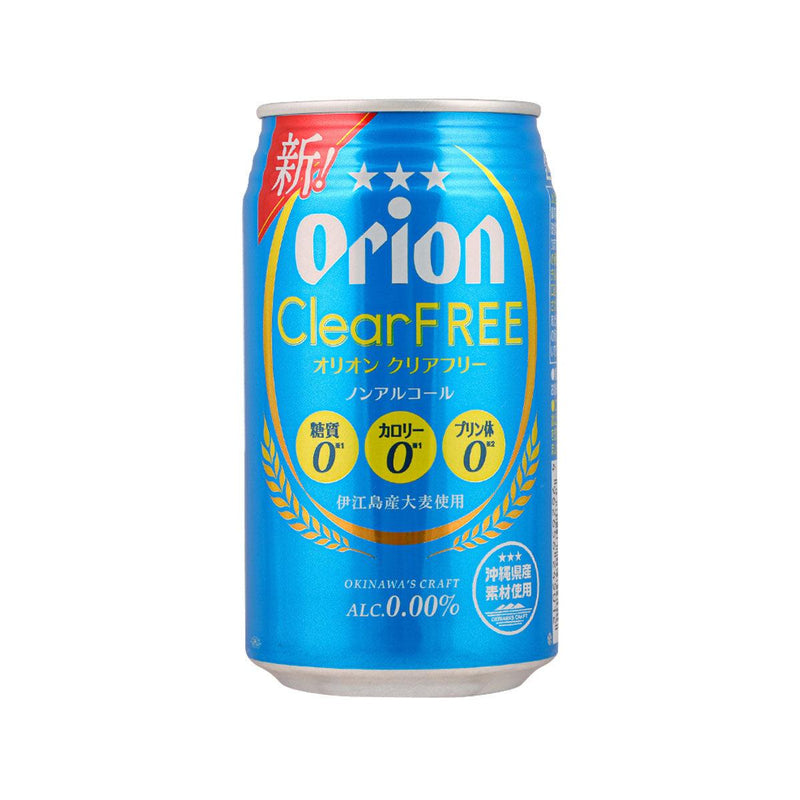 ORION Clear Free 無酒精啤酒 (酒精濃度 0.0%) [罐裝]  (350mL)