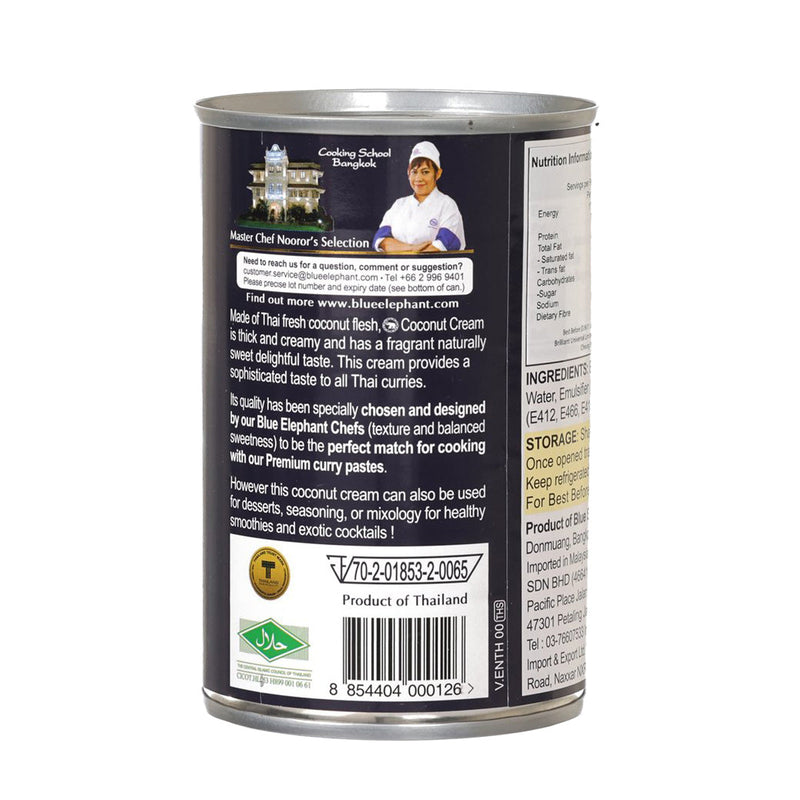 BLUE ELEPHANT Coconut Milk  (400mL)