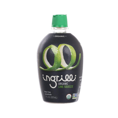 Ingrilli Organic Lime Squeeze, 207mL – Tangy Flavor