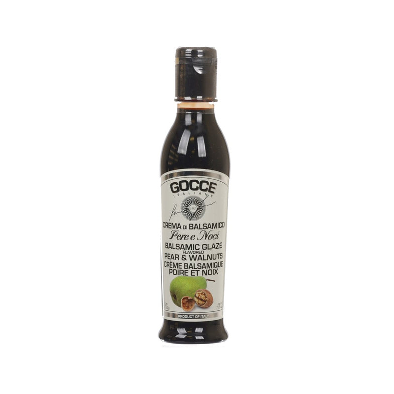 GOCCE Balsamic Glaze - Pear & Walnuts Flavor  (220g)