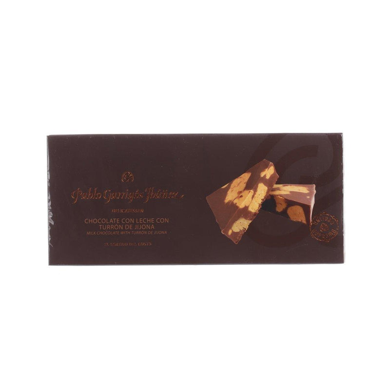 PABLO GARRIGOS IBANEZ Milk Chocolate with Soft Almond and Honey Turron  (200g)