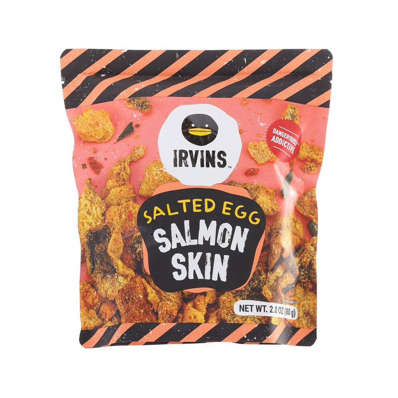 IRVINS 鹹蛋三文魚皮 (80g)