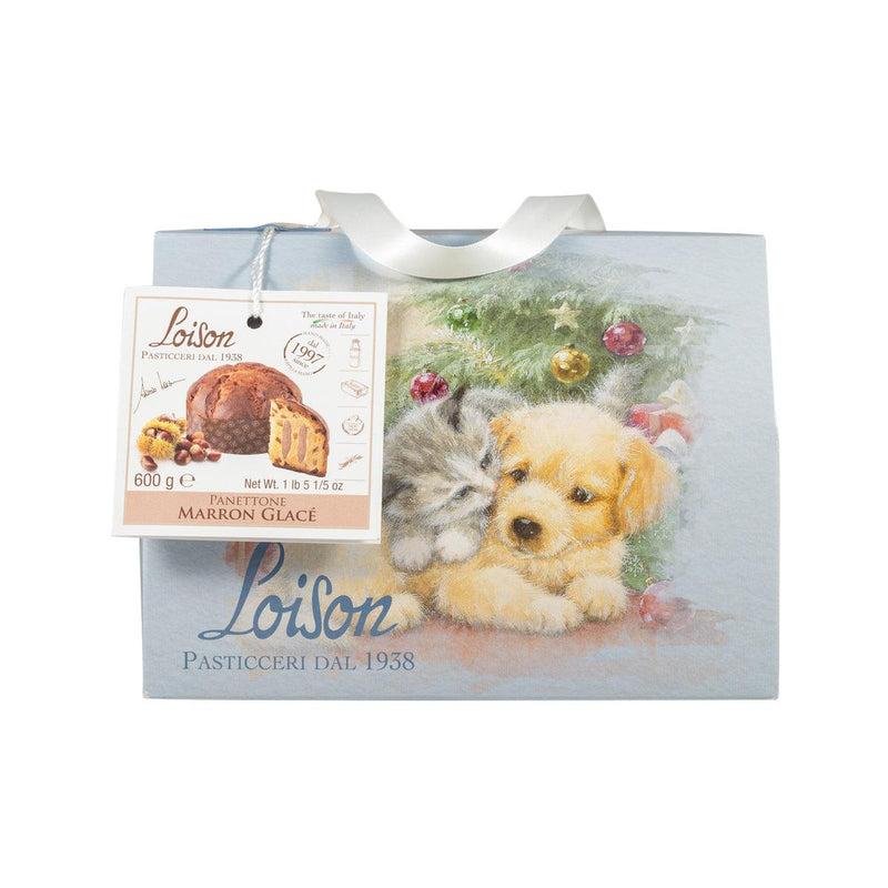 LOISON Panettone with Candied Glaced Chestnut  (600g)