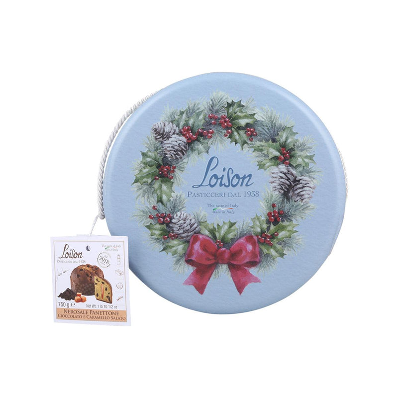 LOISON Chocolate and Salted Caramel Panettone  (750g)