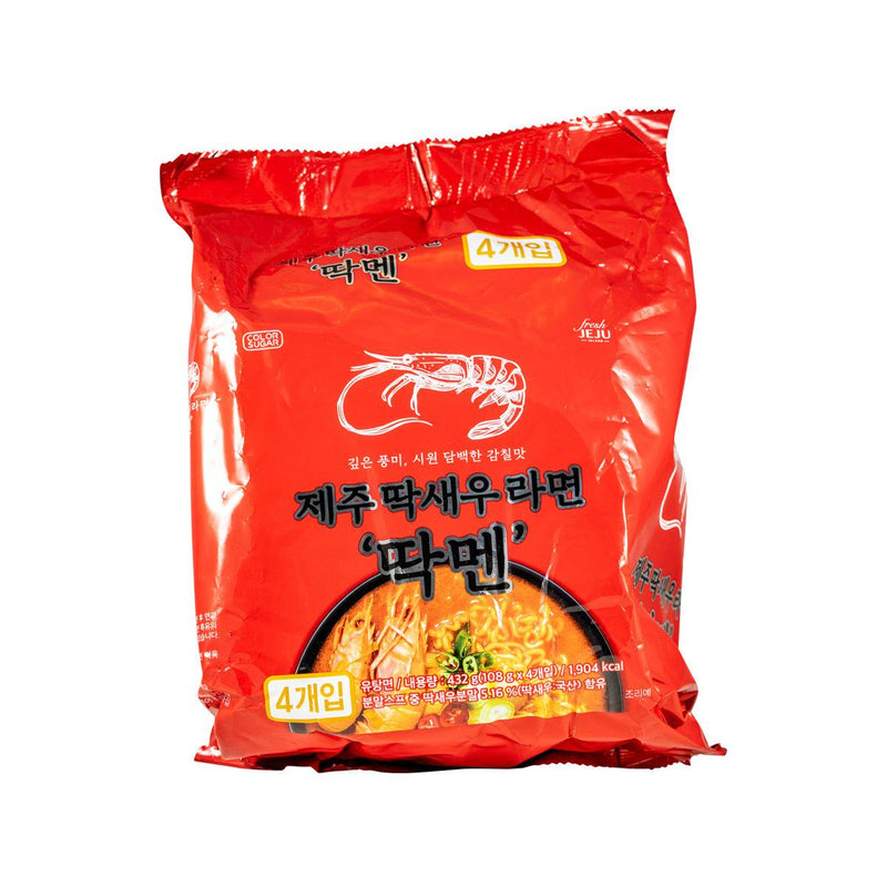 COLOR SUGAR Jeju Red-Banded Lobster Ramen  (4 x 118g)