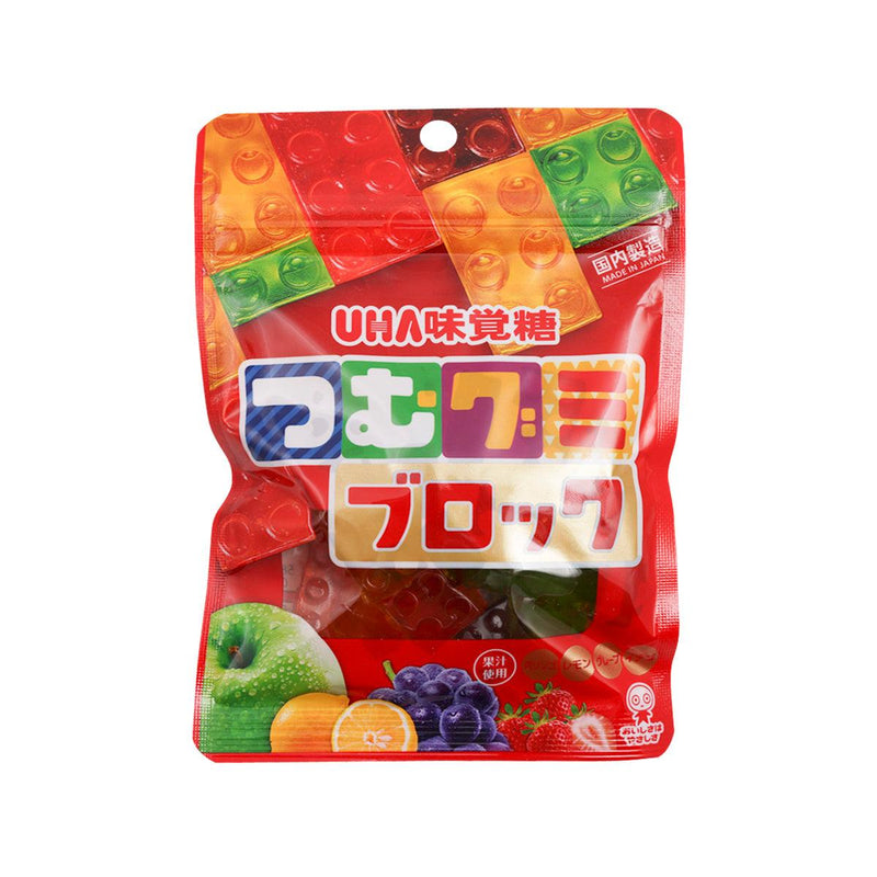 UHA MIKAKUTO Building Block Shaped Gummy Candy  (81g)
