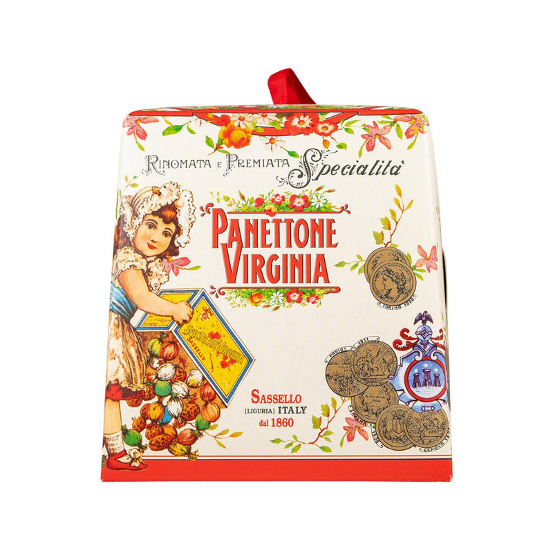 VIRGINIA Tall Bake Traditional Panettone with Sultanas and Candied Fruits  (500g)