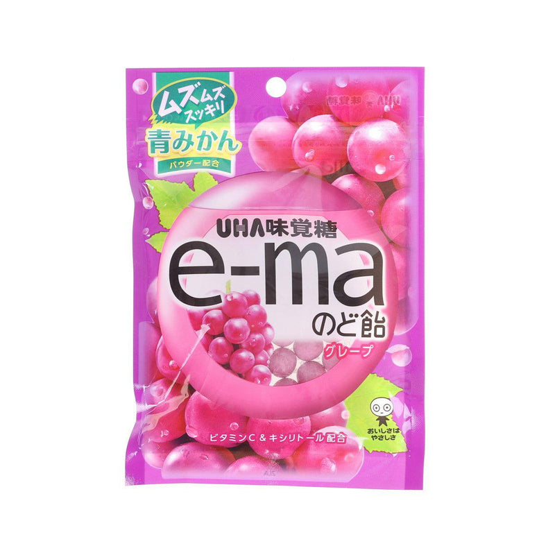 UHA PIPIN E-Ma Throat Candy - Grape [Bag]  (50g)
