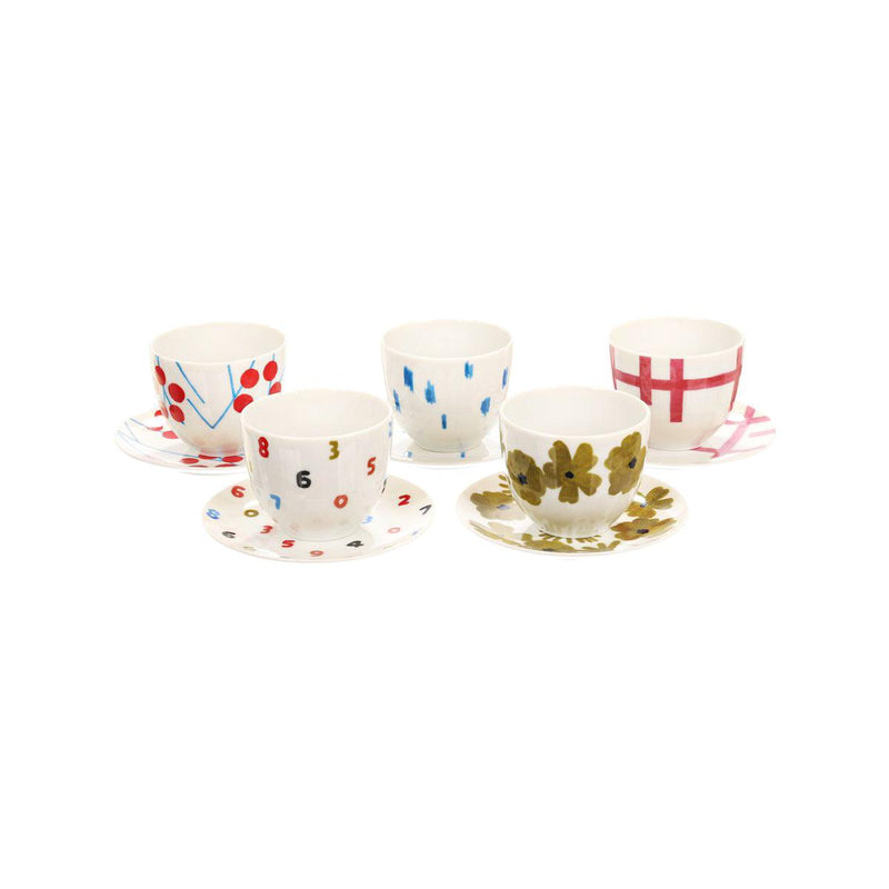 SOUSOU Original Teacup 5 Pattern Set - Various