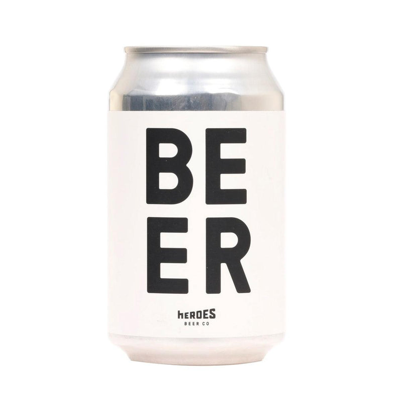 HEROES BEER Beer - Pilsner (Alc 4.8%) [Can]  (330mL)