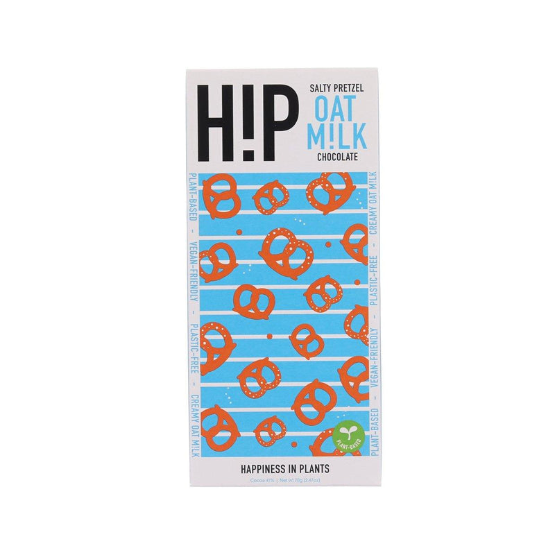 HIP Salty Pretzel Oat M!lk Chocolate  (70g)