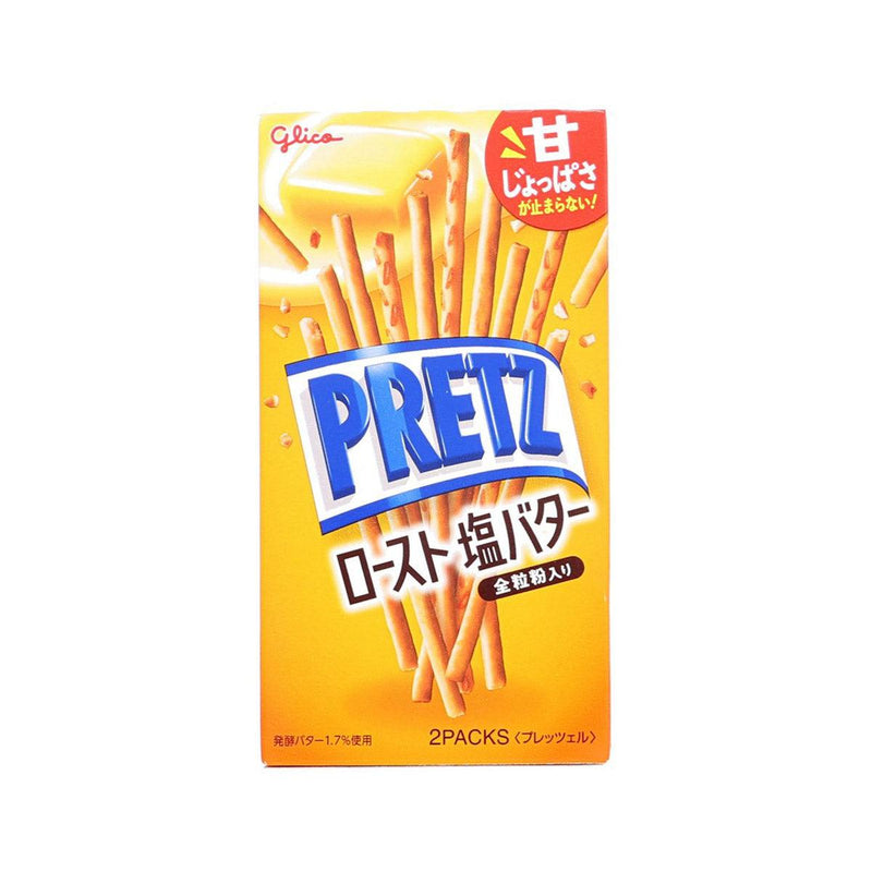 GLICO Pretz Biscuit Stick – Roasted Salt Butter Flavor  (62g)