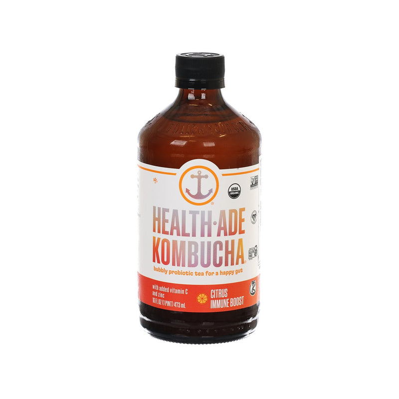 HEALTH ADE KOMBUCHA Organic Kombucha - Citrus Immune Boost  (473mL)