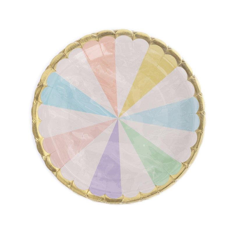 CREATIVE CONVERTING Easter Foil Dinner Plate - Pastel Easter