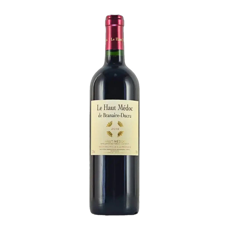 HAUT MEDOC DE BRANAIRE DUCRU Haut Medoc 15/19 (750mL)