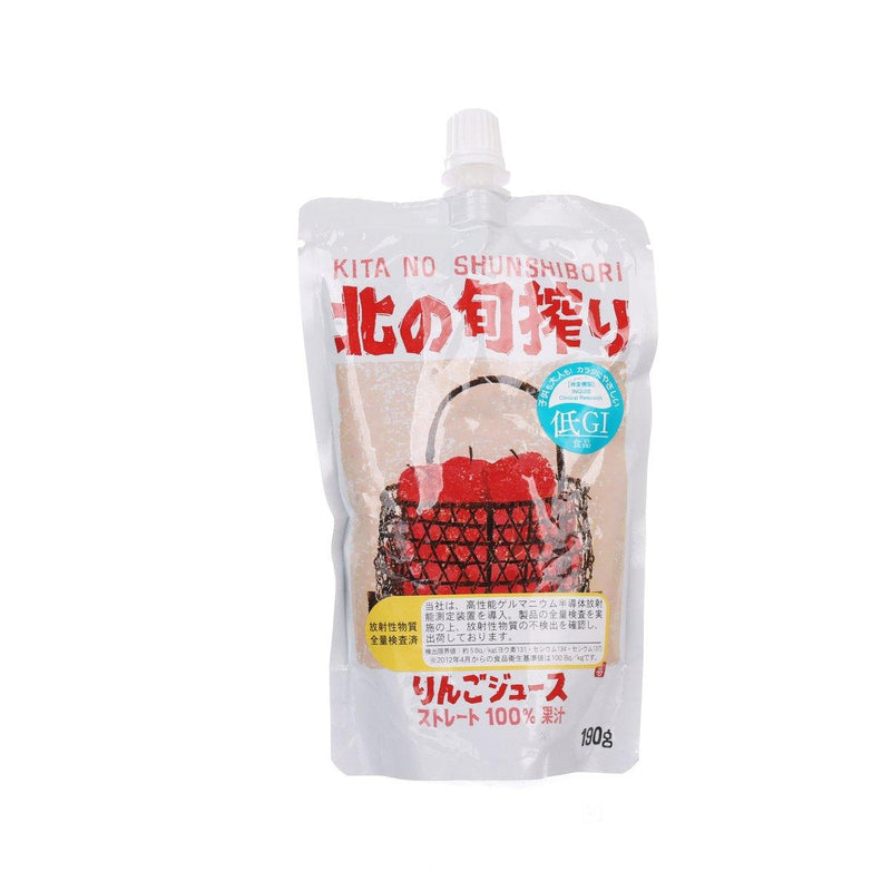 KITA NO SHUNSHIBORI 100% Apple Juice  (190g)