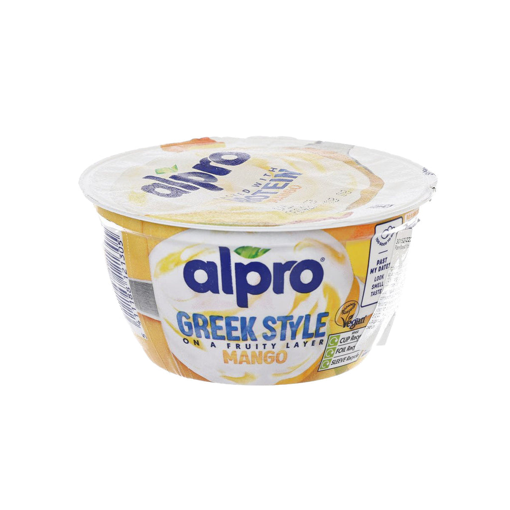 alpro plant based yogurt ALPRO Greek Style Mango Soya Plant-Based Yogurt Alternative (150g) –  city'super Neighbourhood
