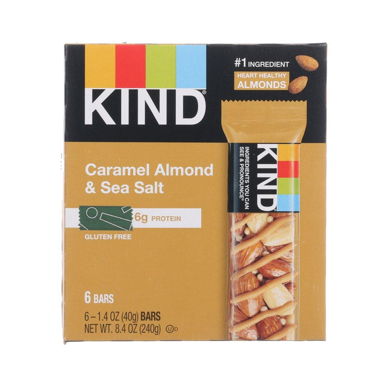 KIND Caramel Almond & Sea Salt Bars  (240g)