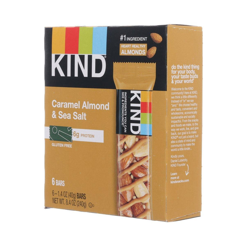 KIND Caramel Almond & Sea Salt Bars  (240g)