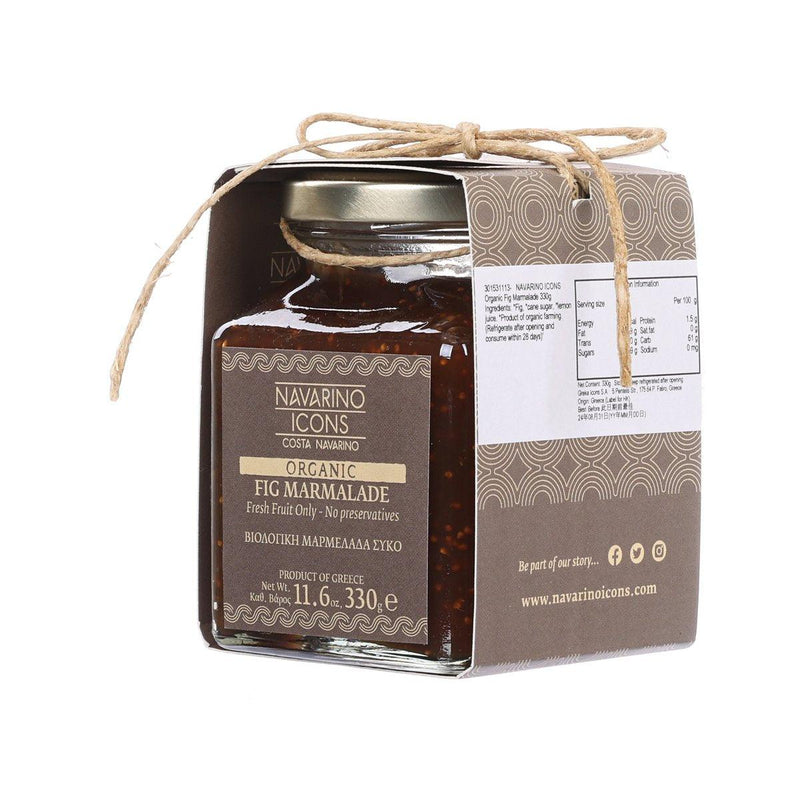 NAVARINO ICONS Organic Fig Marmalade  (330g)