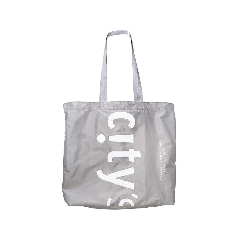 CITYSUPER Foldable Bag with 2 Inside Pocket-Taupe