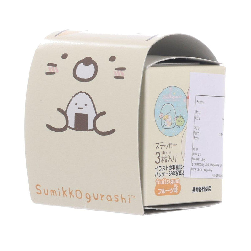 CORIS Sumikko Gurashi Sticker with Chewing Gum - Fruits Flavor  (9.6g)