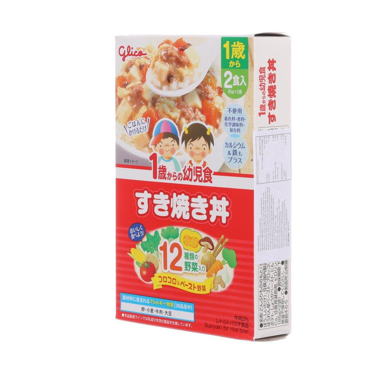 GLICO Sukiyaki Topping for Rice Bowl [From 1 Year Old]  (170g)