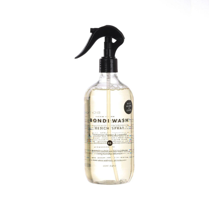 BONDI WASH Bench Spray - Tasmanian Pepper & Lavender  (500mL)