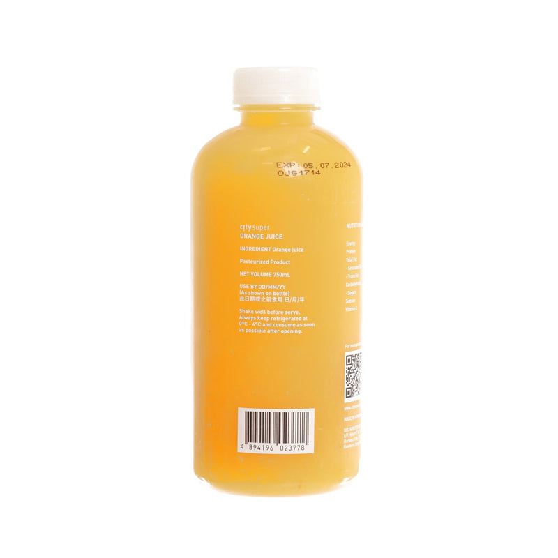 CITYSUPER Orange Juice  (750mL)