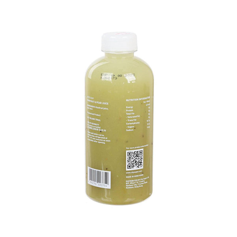 CITYSUPER Kiwifruit & Pear Juice  (750mL)