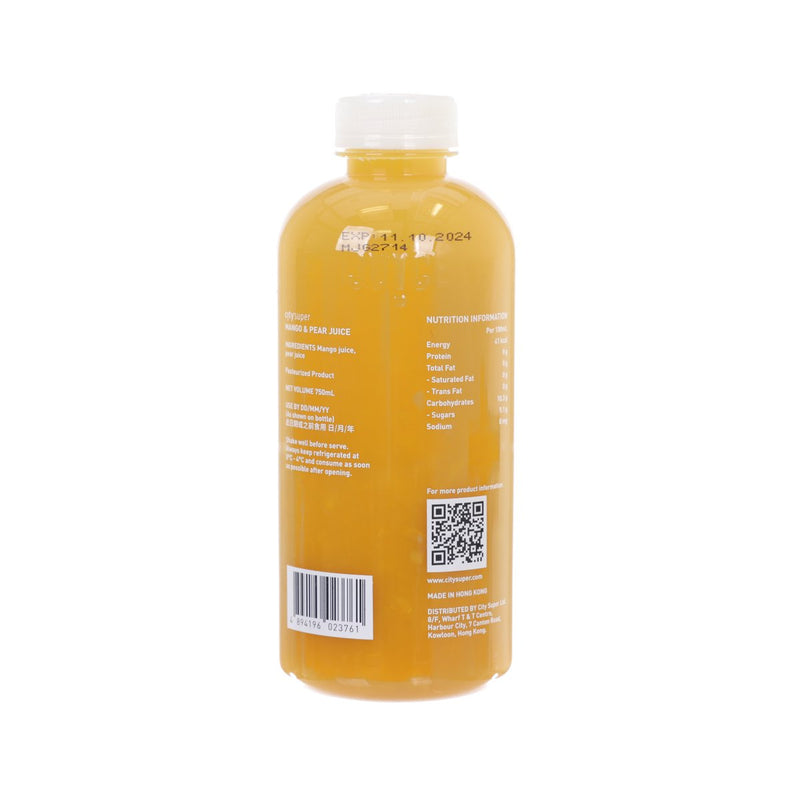 CITYSUPER Mango & Pear Juice  (750mL)