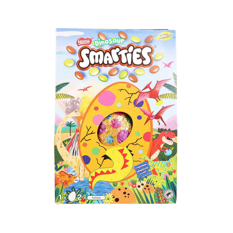 NESTLE Large Milk Chocolate Easter Egg with Dinosaur Smarties  (226g)