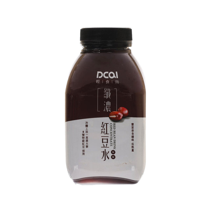 DCAL No Sugar Red Bean Drink Concentrate [PET]  (460mL)