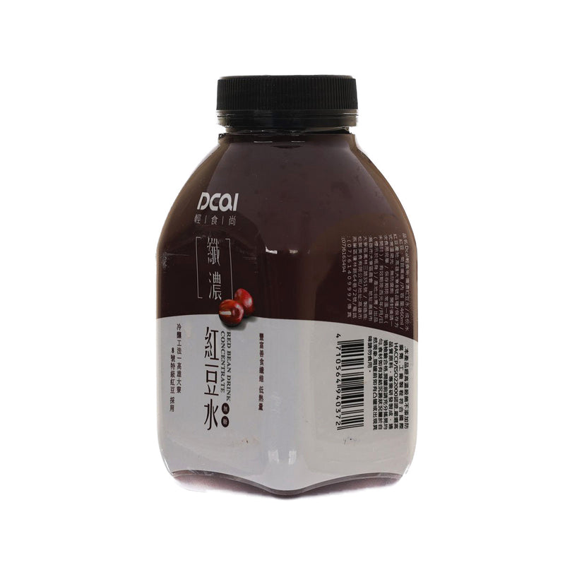 DCAL No Sugar Red Bean Drink Concentrate [PET]  (460mL)