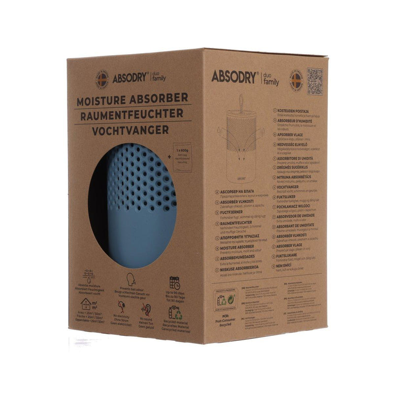 ABSODRY DUO Family Moisture Absorber Bag - Blue