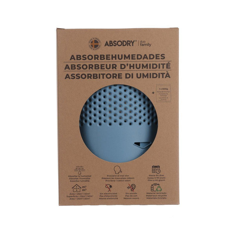 ABSODRY DUO Family Moisture Absorber Bag - Blue